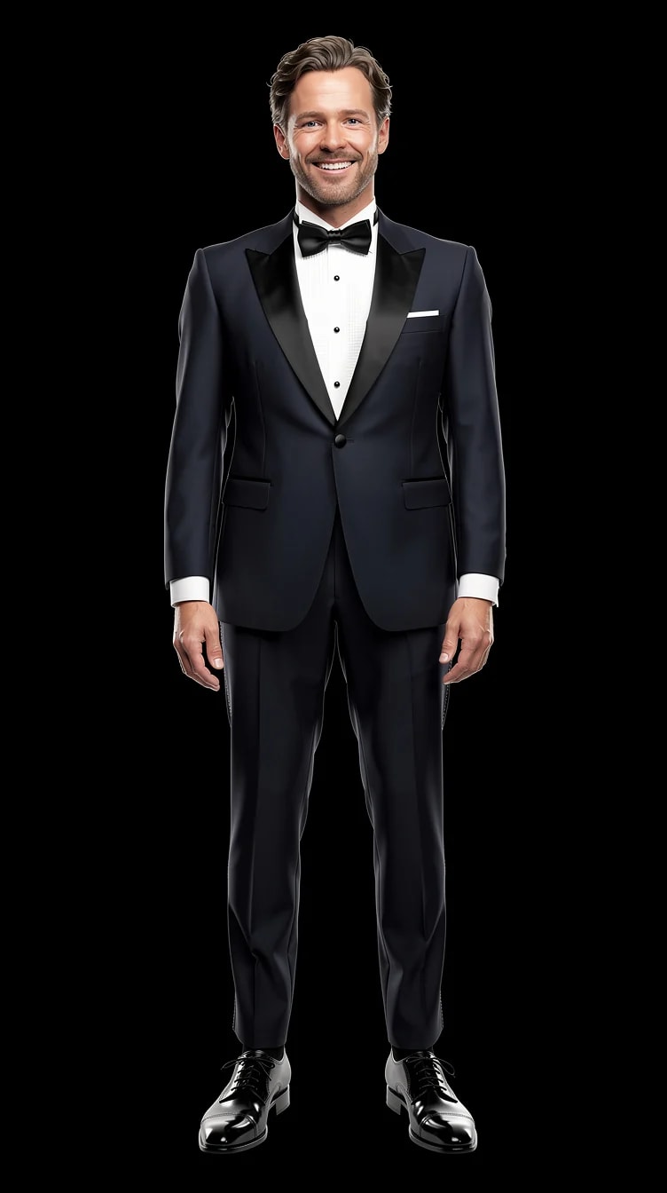 A person shown in a new complete outfit, generated with PublicSelf