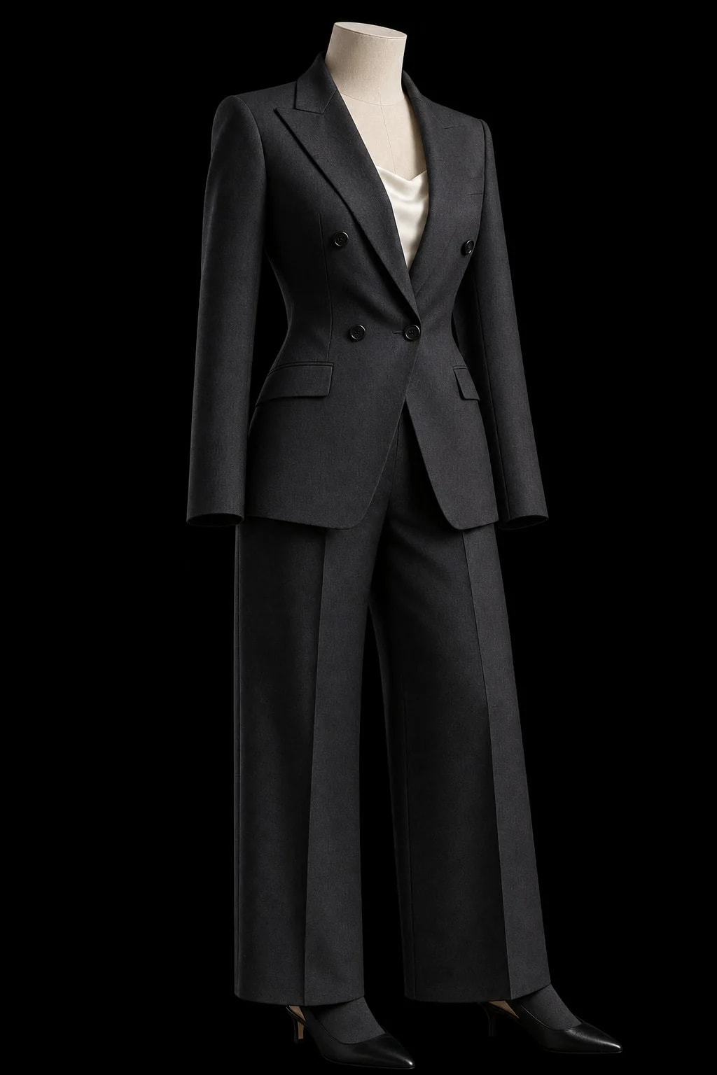 A Look in the PublicSelf collection — the outfit, styled, with nobody in it