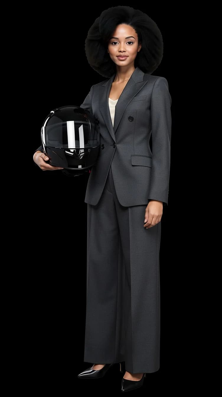 An example made from the PublicSelf demo avatar: Helmet