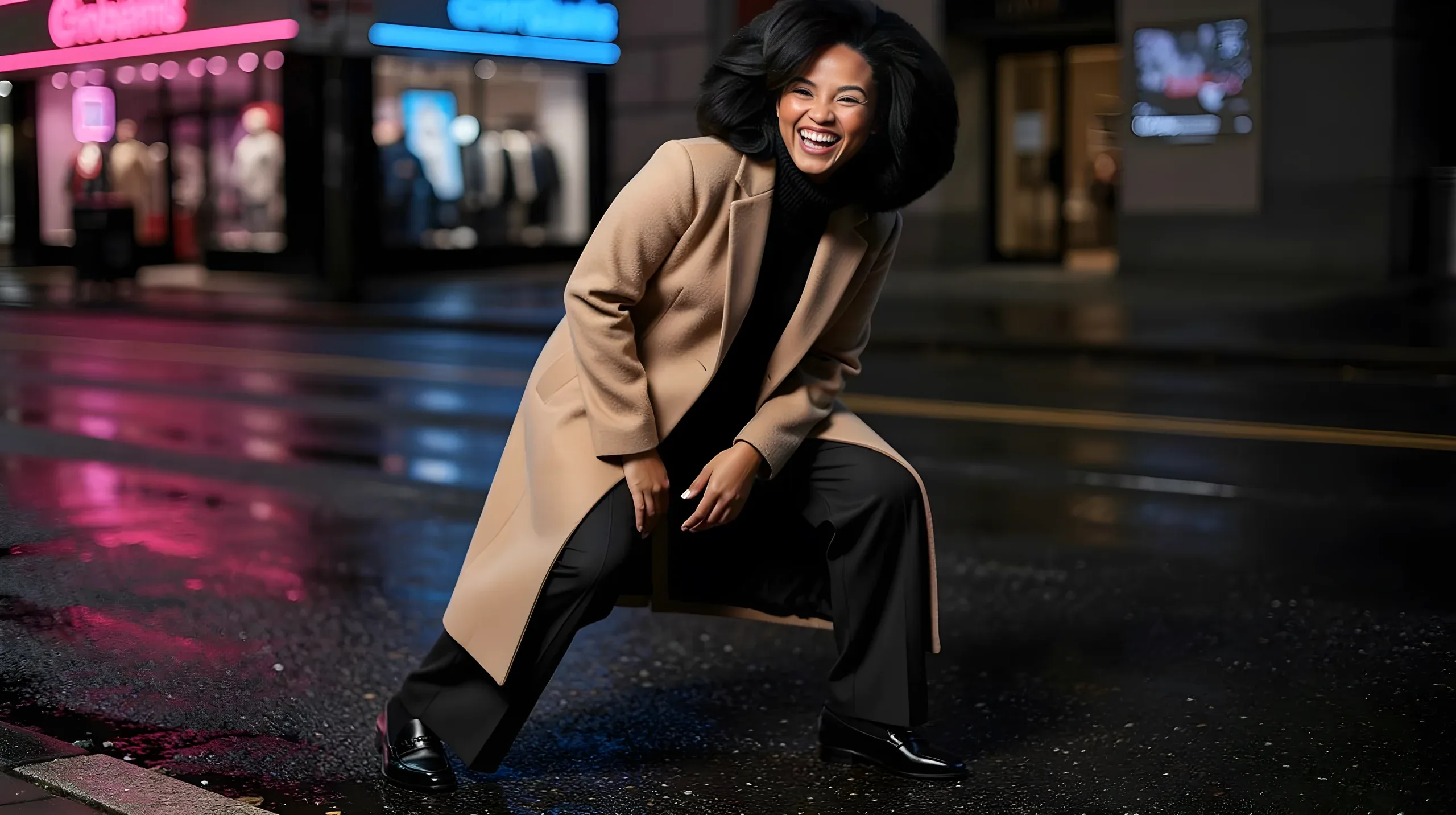 En vegg av AI-fotoshoot-ideer laget med PublicSelf