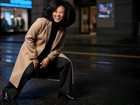 En væg af AI-fotoshoot-idéer lavet med PublicSelf